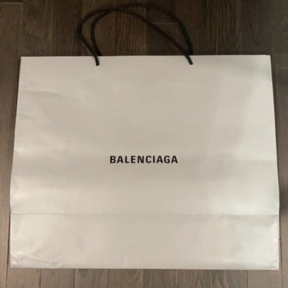 BALENCIAGA large paper shopping bag ok​​ - Picture 4 of 9
